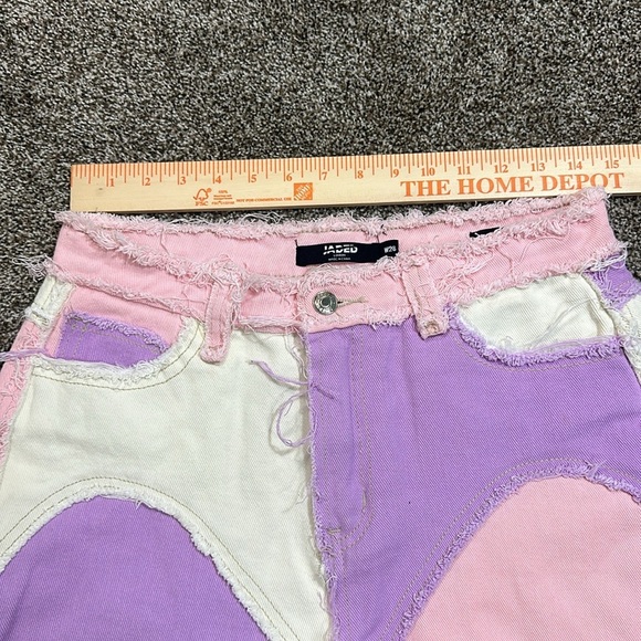 Jaded London patchwork hot pant size 28 - Picture 4 of 7